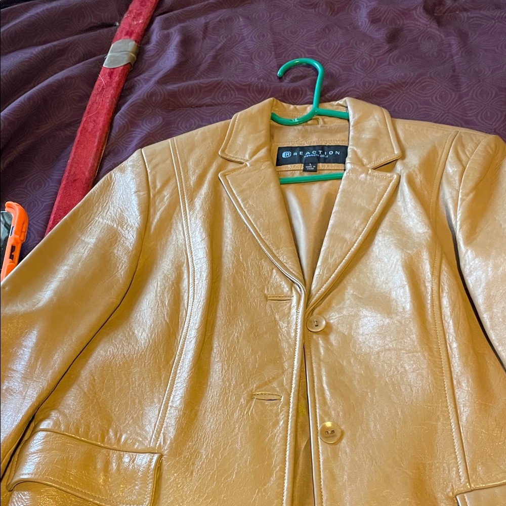 Kenneth Cole Reaction Women's Gold Blazer